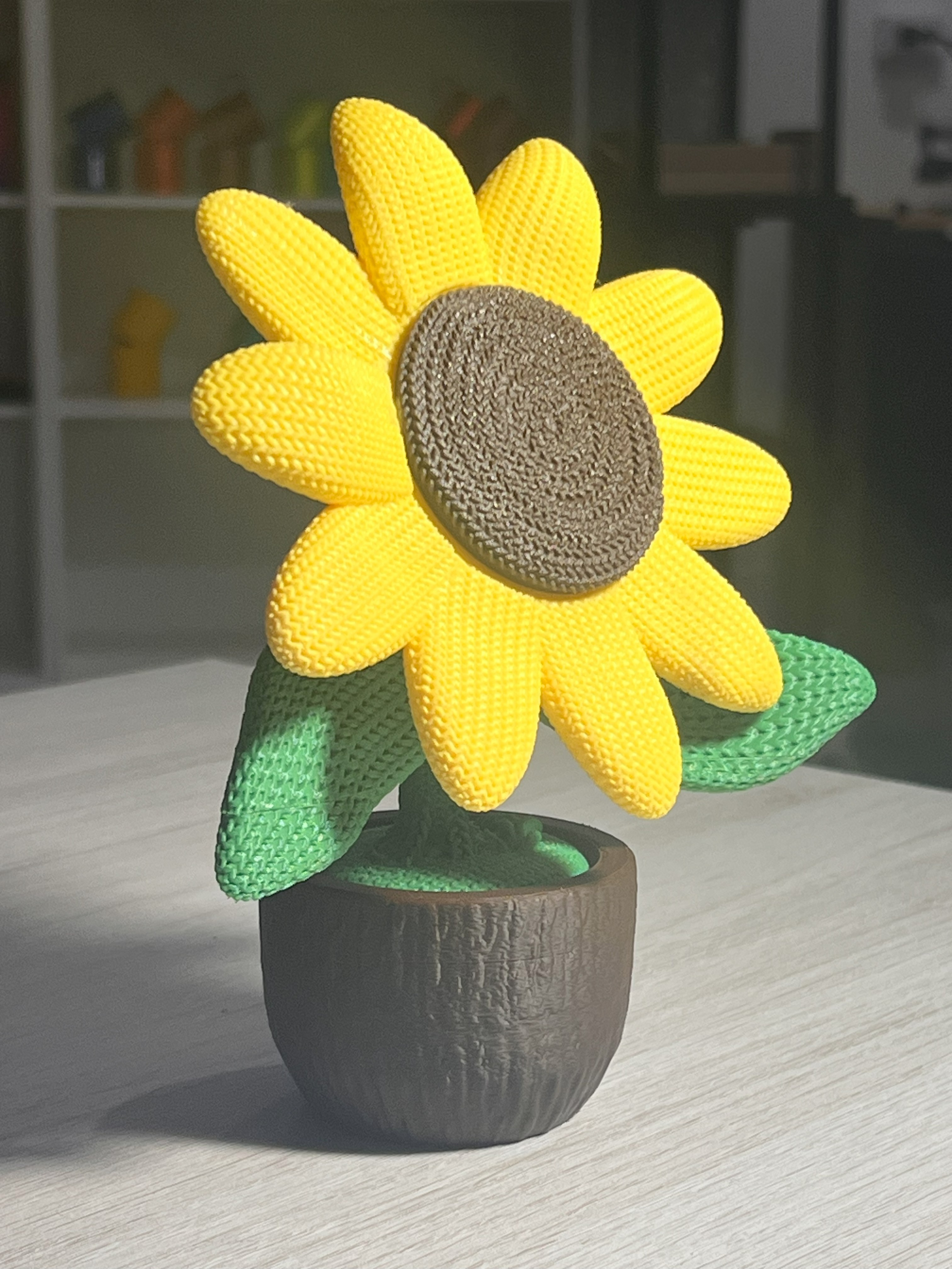 Decoração - Girassol em 3D