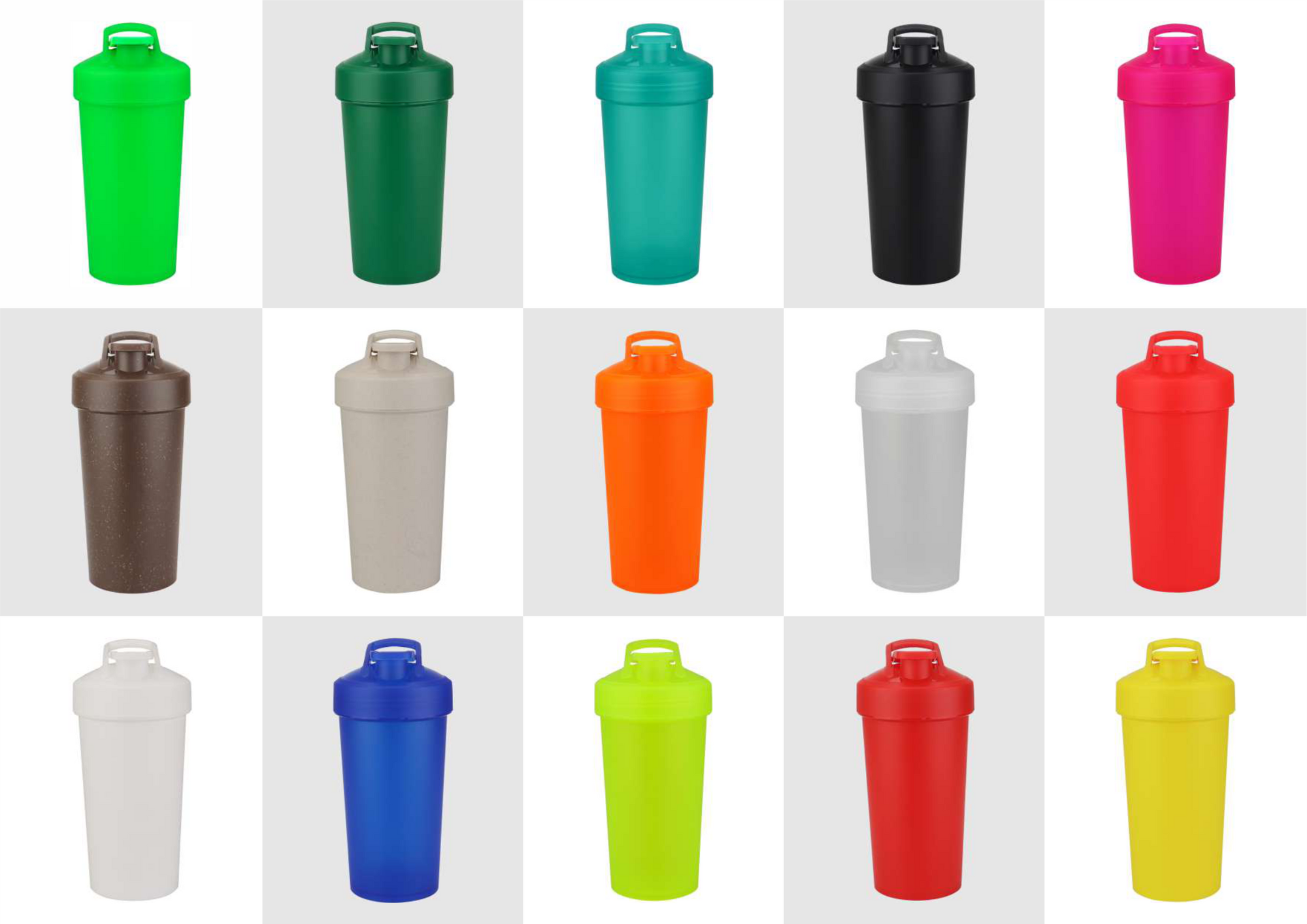  Garrafas Shakers (Coqueteleira)